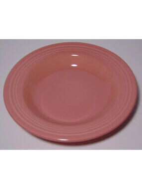 1986 Homer Laughlin China Co. Rose Pink: Fiesta Large Rim
